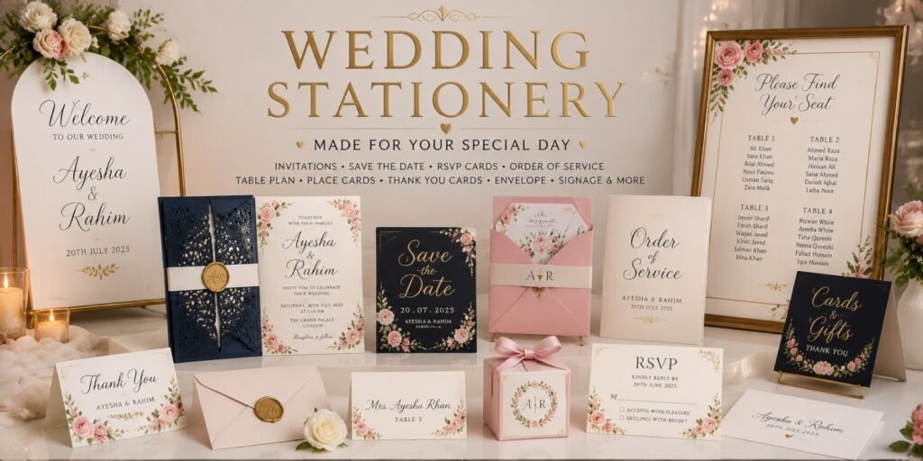 Wedding Stationery Printing Hastings 